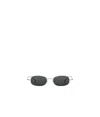 Gucci Logo-engraved Rectangle-frame Sunglasses