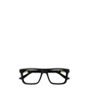 Gucci Demo Rectangular Men's Eyeglasses Gg0006oan 001 55 In Black