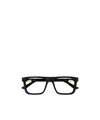 Gucci Demo Rectangular Men's Eyeglasses Gg0006oan 001 55 In Black