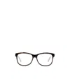 Gucci Logo Flat Mirror In Black