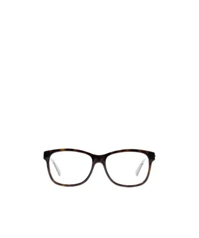 Gucci Logo Flat Mirror In Black