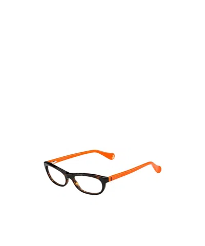 Gucci Logo Flat Mirror In Orange