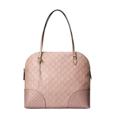 Gucci Logo Handbag In Nude ModeSens