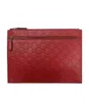 Gucci Logo Handbag In Red