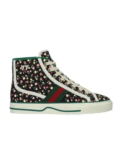 Gucci Logo High-top Leisure Sports Shoes In Multicolor