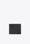 Gucci Logo Imprint Bi-fold Wallet In Black