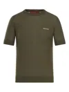 Gucci Logo-intarsia Cashmere Top In Gray