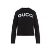 GUCCI GUCCI LOGO INTARSIA KNIT SWEATER