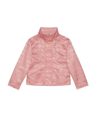 Gucci Logo Jacket In Pink