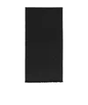 Gucci Unisex-adult Gg Logo Scarf 165904-3g646-1100 In Black