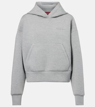 Gucci Logo Jersey Hoodie