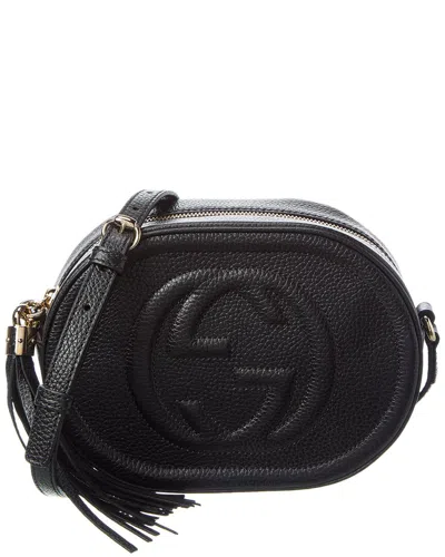 Gucci Logo Leather Camera Bag