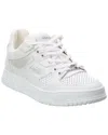 Gucci Interlocking G Panelled Sneakers In White