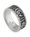 Gucci Double G Sterling Silver Ring