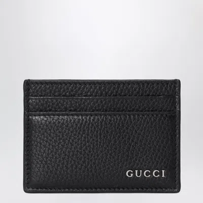 Gucci Logo Mini Cardholder In Black