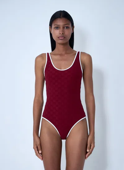 Gucci Logo Motif Swimsuit