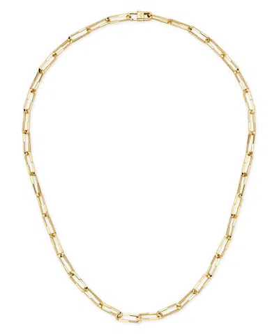 Gucci Logo Necklace In Yellow