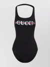 Gucci Printed Swimsuit In Black