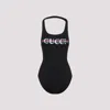 Gucci Black Swimwear With Polyamide Blend In Black