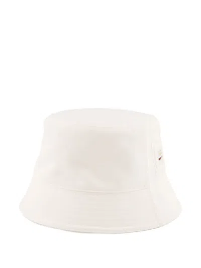Gucci Logo-patch Bucket Hat In Gray
