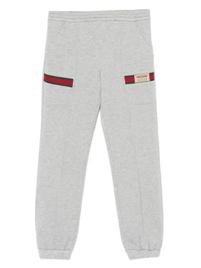 Gucci -label Track Pants In Grey