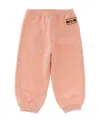 Gucci Logo-patch Cotton Track Pants In Pink