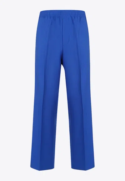 GUCCI LOGO-PATCH TRACK PANTS
