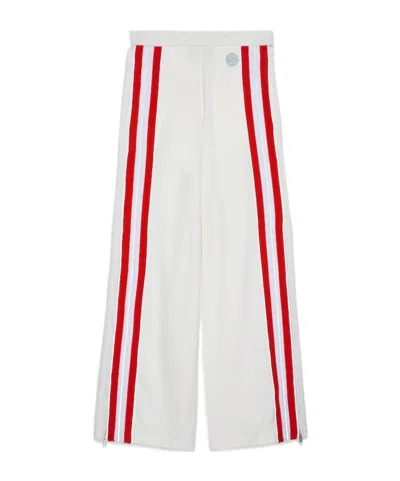 Gucci Logo Patch Trackpants In White