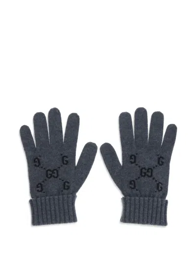 GUCCI LOGO图案手套