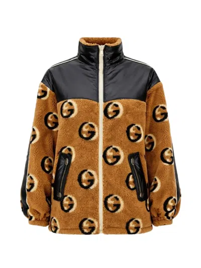 Gucci Oversized Jacket Featuring Contrast Panels In Multi