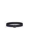 Gucci Interlocking Waist Belt In Black