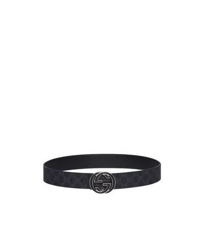 GUCCI GUCCI LOGO PLAQUE BELT