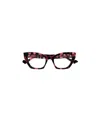 Gucci Logo-plaque Cat-eye-frame Glasses In Black