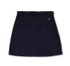 GUCCI LOGO PLAQUE PLEATED SKIRT
