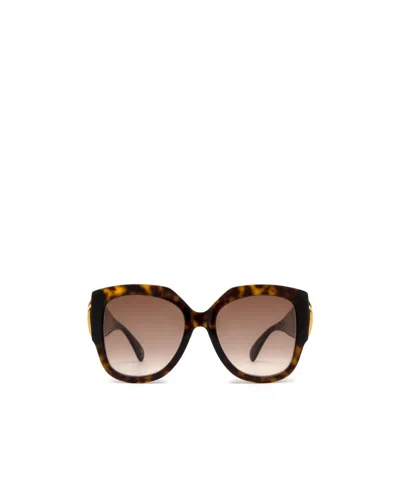 Gucci Eyewear Square Frame Sunglasses In Brown