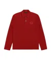 Gucci Logo Polo Shirt In Red