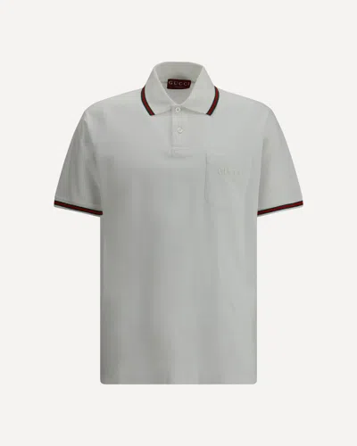 GUCCI LOGO'S POLO SWEATER