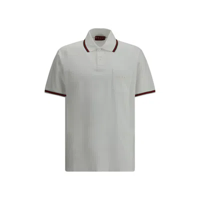 GUCCI LOGO'S POLO SWEATER