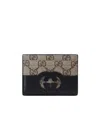 Gucci Logo-print Card Holder In Black