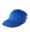 Gucci Logo-print Cotton-canvas Baseball Cap In Blue
