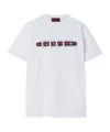 Gucci Printed Cotton Jersey T-shirt In White