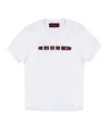 Gucci Printed Cotton Jersey T-shirt In White