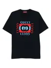 Gucci Men Printed Cotton Jersey T-shirt