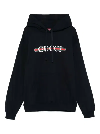 Gucci Logo-print Drawstring Hoodie
