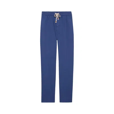 Pre-owned Gucci Logo Print Drawstring Track Pants 'blue' | Men's Size 50