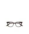Gucci Logo-print Glasses In Black