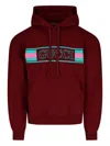 Gucci Hooded Sweatshirt Kangaroo Pocket In Red