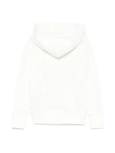 Gucci Kids' Logo-print Hoodie In White