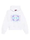 Gucci Knitwear Hoodie Drawstring Hood In White