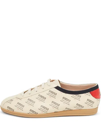 Pre-owned Gucci Logo-print Sneakers